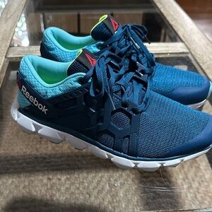 Reebok Teal and Navy Running Shoes